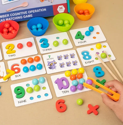 Apprendre en s’amusant – Puzzle Montessori Mathématique pour Petits Génies !