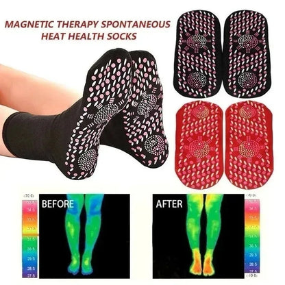 Chaussettes Chauffantes Magnétiques – Confort Thermique et Stimulation de la Circulation