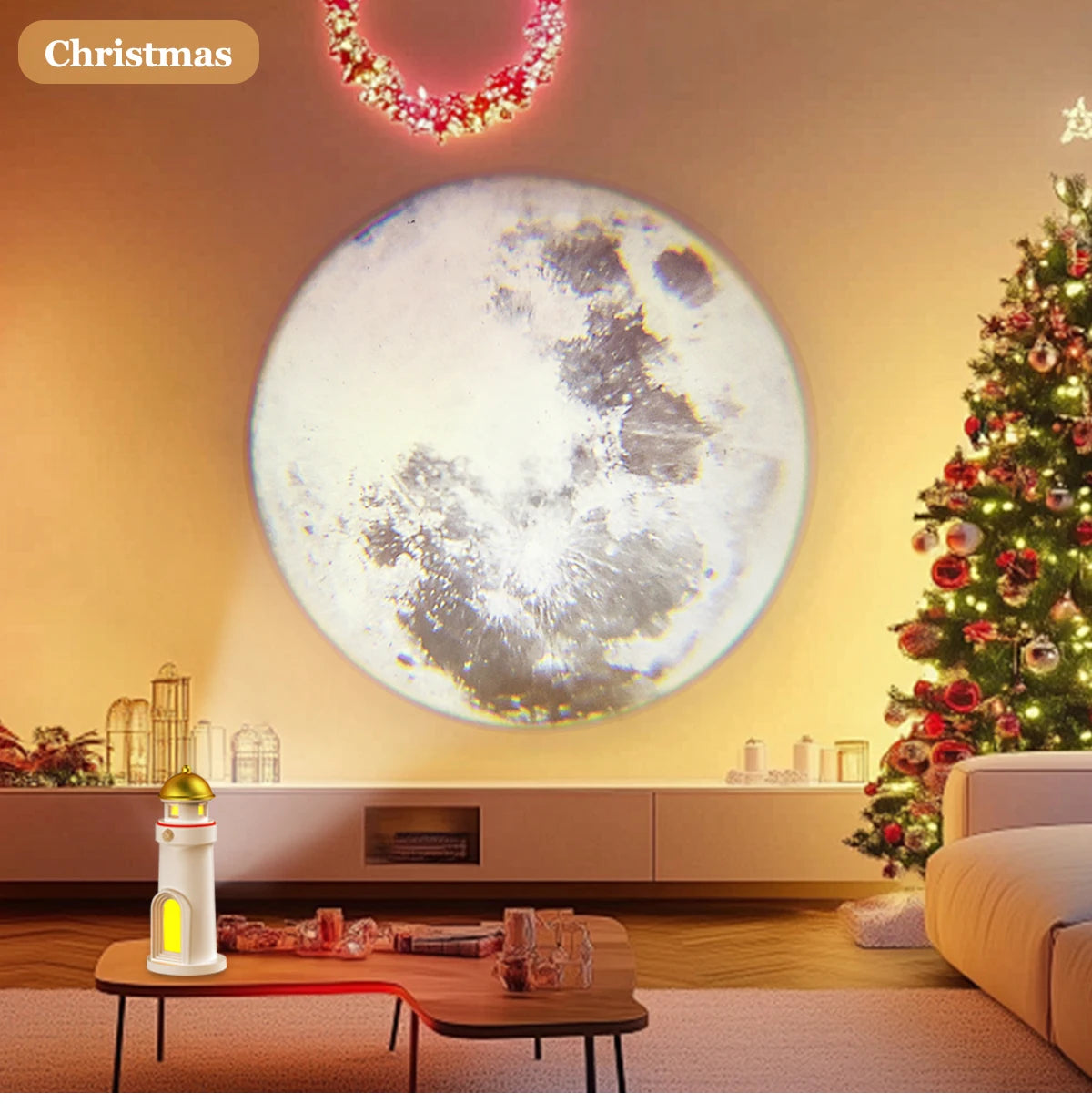 Veilleuse Projecteur Lunaire Phare Lighthaus™