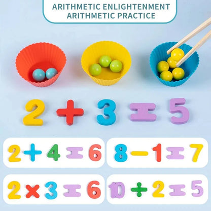 Apprendre en s’amusant – Puzzle Montessori Mathématique pour Petits Génies !