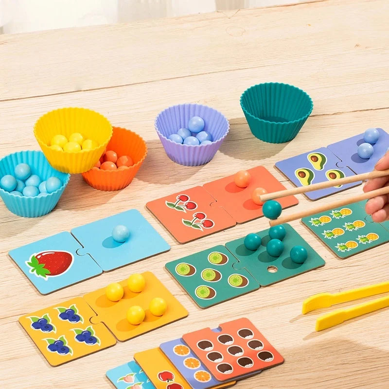 Apprendre en s’amusant – Puzzle Montessori Mathématique pour Petits Génies !